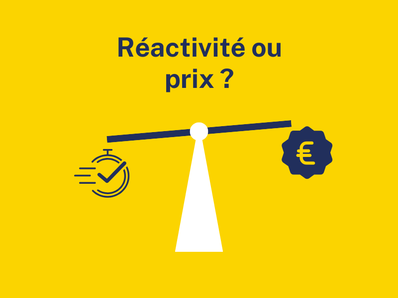 Pourquoi la réactivité est souvent plus précieuse que le prix ?